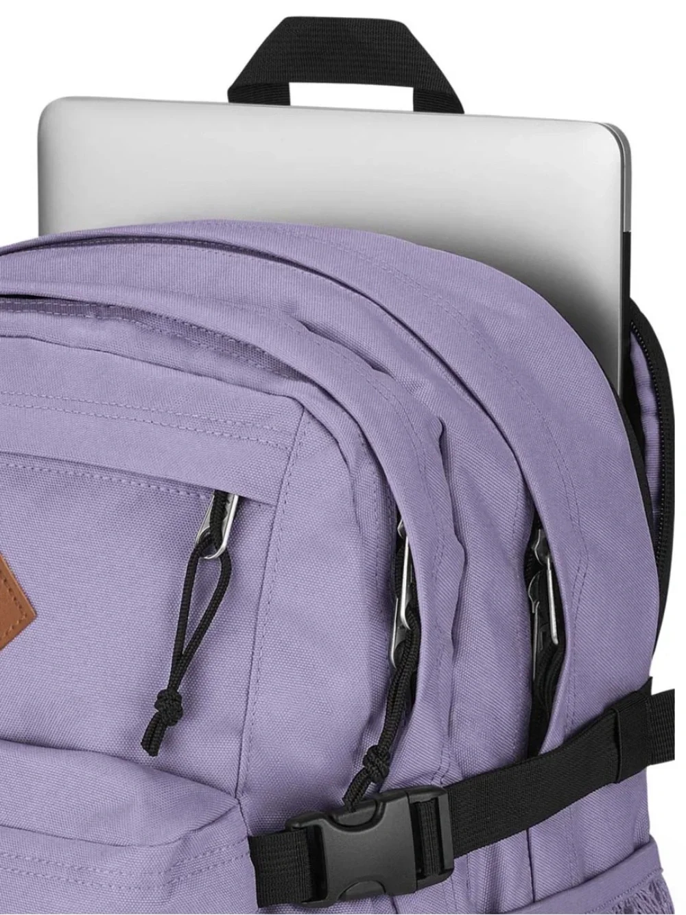 JanSport Cool Student Backpack Pastel Lilac Laptop School Travel Book Bag